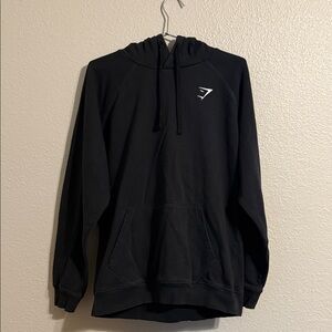 Gymshark Black Hoodie with Logo